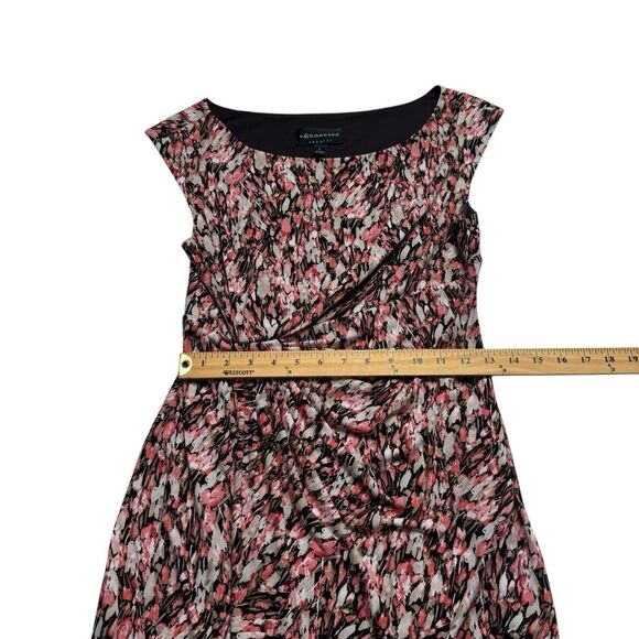 Connected Apparel Sleeveless Ruched Stretch Dress Sz 8 - Picture 8 of 12